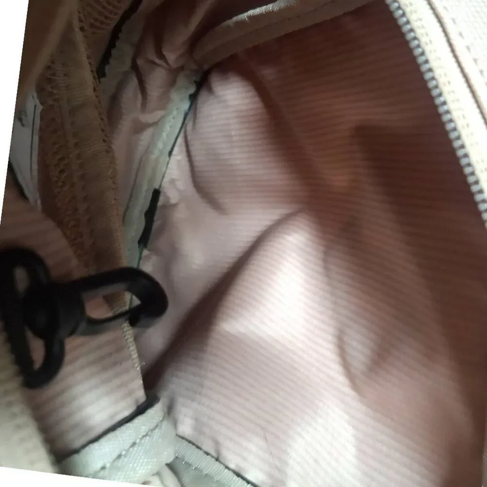 Herschel Mini Backpack Crossbody Bag Oatmeal Canvas Neutral Unisex
